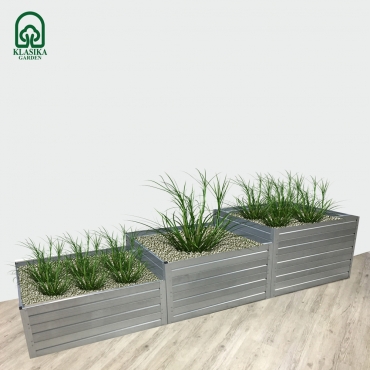 Modułowa grządka podwyższona KLASIKA GARDEN „Schody”