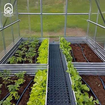 Podwyższona grządka KLASIKA GARDEN, ocynkowana