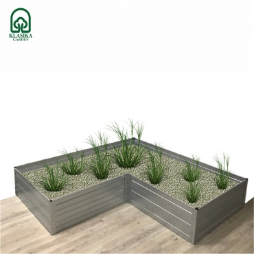 Modułowa grządka podwyższona KLASIKA GARDEN L-Kształt