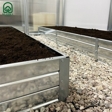 Zestaw podwyższonych grządek KLASIKA GARDEN 2,35 - 2,5 m do szklarni
