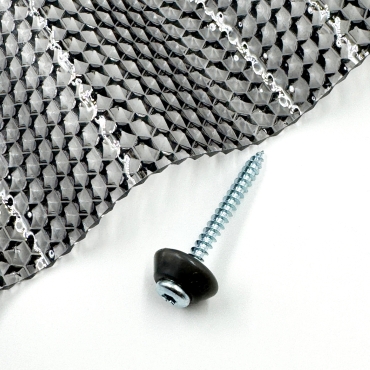 Śruby mocujące do drewna z podkładką M5 x 50 mm MK PC DIAMONDS (3 kolory)