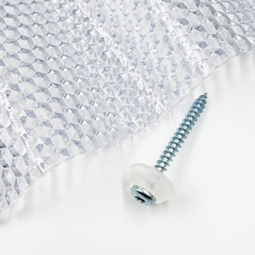 Śruby mocujące do drewna z podkładką M5 x 50 mm MK PC DIAMONDS (3 kolory)